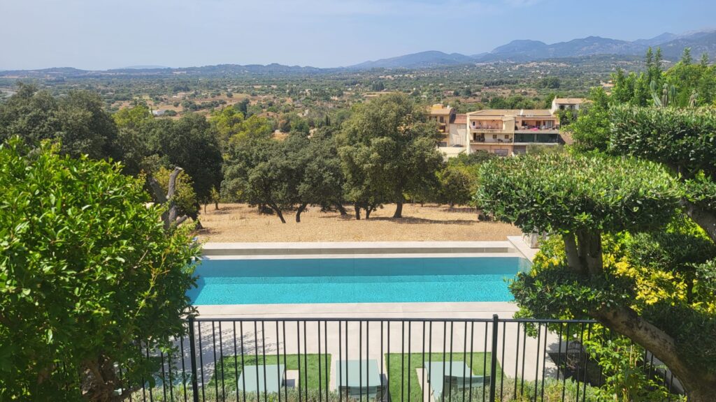 Mallorca pool view